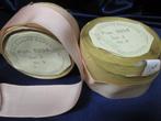 Taffetas lint roze ANTIEK, Hobby en Vrije tijd, Naaien en Fournituren, Ophalen of Verzenden