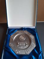 Tinnen trofee bord, Ophalen, Zo goed als nieuw