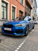 BMW M140i full option met alle Mperformance onderdelen, Auto's, BMW, Automaat, Blauw, Alcantara, 5 zetels