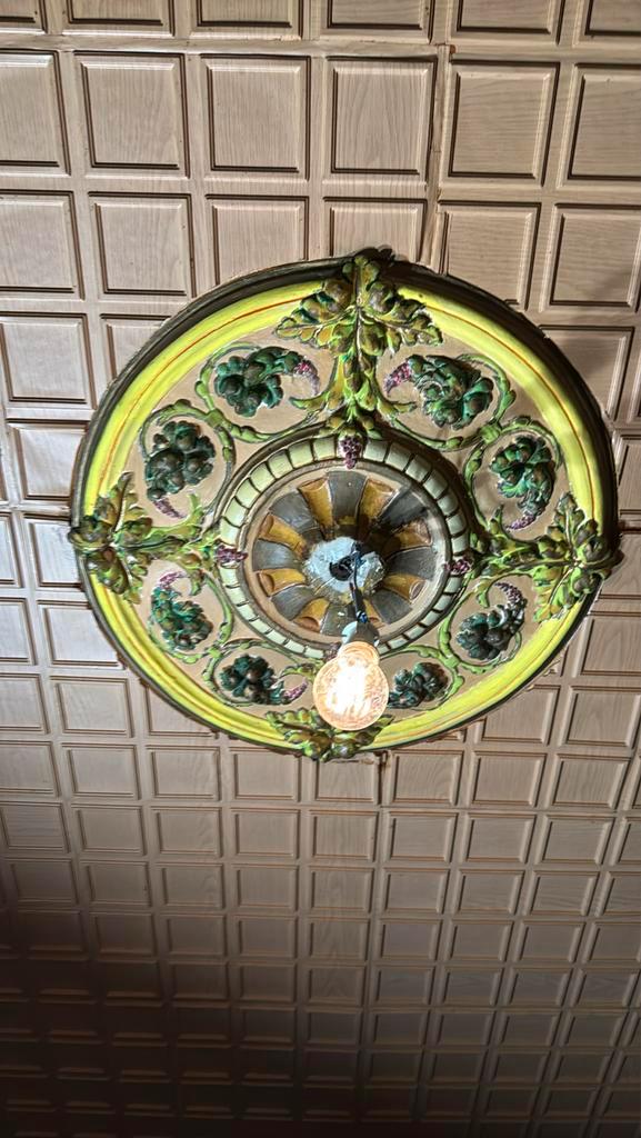 rosace de plafond, Bricolage & Construction, Plinthes & Finitions, Utilisé, Autres types, Autres matériaux, Moins de 100 cm, Enlèvement