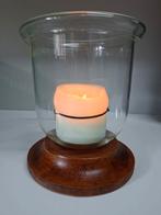 Grote vintage kaarsenhouder, 25 tot 50 cm, Ophalen of Verzenden, Zo goed als nieuw, Kandelaar