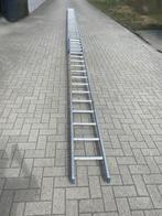 Brandladder in alu, Doe-het-zelf en Bouw, Ophalen, Gebruikt, Ladder, Opvouwbaar of Inschuifbaar