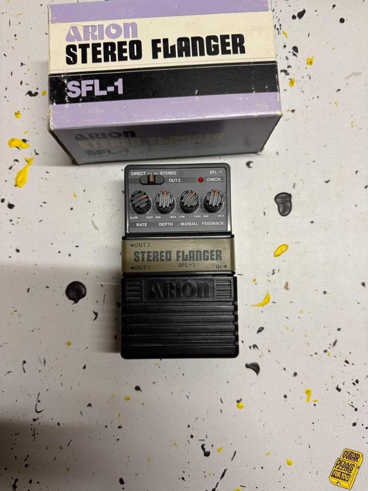 3YR Deal - Arion SFL-1 Stereo Flanger, Muziek en Instrumenten, Effecten, Gebruikt, Overige typen, Ophalen of Verzenden