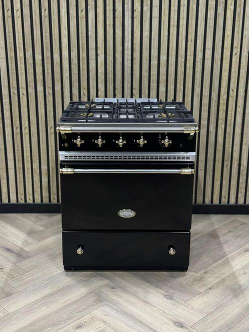 Luxe Lacanche 70cm Zwart Gas, Elektronische apparatuur, Fornuizen, Elektrisch, Grill, Ophalen of Verzenden