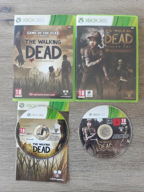 Xbox 360 the walking dead 1 &2, Games en Spelcomputers, Games | Xbox 360, Zo goed als nieuw, Ophalen of Verzenden