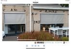 Zonnewering 4 raam screens licht grijze doek, merkVettenburg, Doe-het-zelf en Bouw, Ophalen, Gebruikt, Gevelraam of Ruit