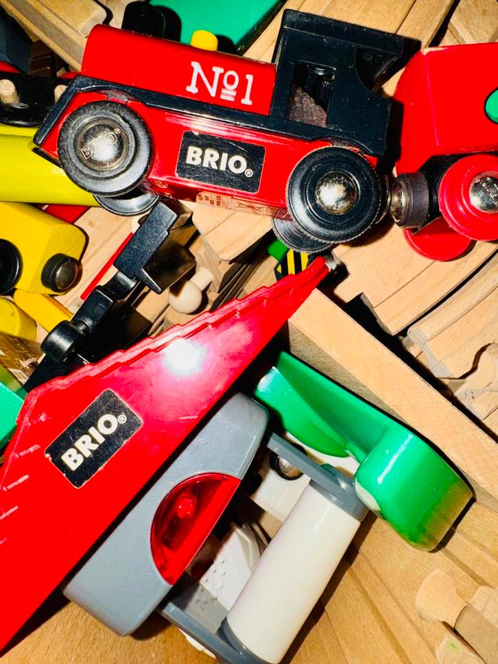 brio treinbaan, Kinderen en Baby's, Speelgoed | Bouwstenen, Zo goed als nieuw, Ophalen