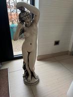 Statue de jardin baignant Vénus,, Jardin & Terrasse, Statues de jardin, Enlèvement, Utilisé, Pierre, Homme