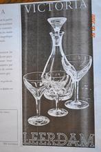 60 verres en cristal de Leerdam modèle Victoria, Enlèvement