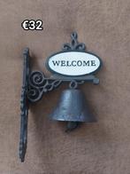 Welcome bel, Tuin en Terras, Tuinwanddecoratie, Ophalen of Verzenden, Zo goed als nieuw
