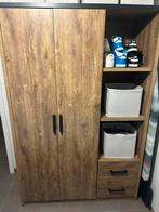 Kleerkast oak. Topstaat 135cm, Antiek en Kunst, Antiek | Meubels | Kasten, Ophalen of Verzenden