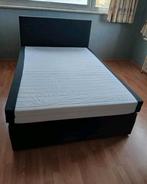 Boxspring 140x200, Ophalen, Zo goed als nieuw, 200 cm, 140 cm