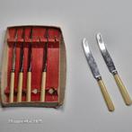 Dessertmessen, van Ol'tlers tot H.M. THE KING,, Verzenden, Gebruikt, Inox of Chroom, Los bestek