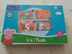 Peppa Pig puzzel 4 in 1 doos, Ophalen of Verzenden