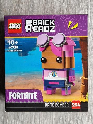 Lego Fortnite 40728 Brite Bomber Brick Headz figuur uit 2024 beschikbaar voor biedingen