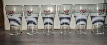 6 Coca-Cola Jean Paul Gautier-glazen beschikbaar voor biedingen