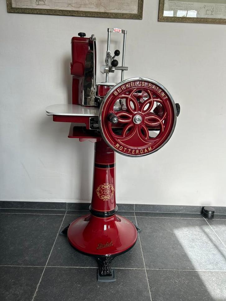 Prachtige oude snijmachine berkel gerestaureerd, Antiek en Kunst, Antiek | Keukengerei, Ophalen