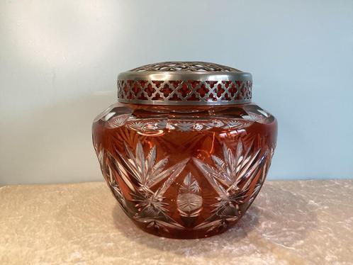 Bloemensteker Val Saint Lambert 208/ABa., Antiek en Kunst, Antiek | Glaswerk en Kristal, Ophalen