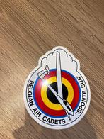 Belgian Air Cadets Luchtcadetten Sponte Sua sticker, Emblème ou Badge, Armée de l'air, Enlèvement ou Envoi