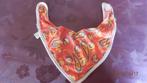 (35) -foulard orange petit chien, Dieren en Toebehoren, Hondenkleding, Ophalen of Verzenden, Zo goed als nieuw, Hondenhalsdoek