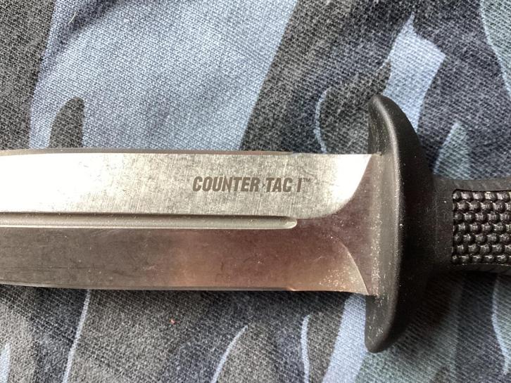 Cold Steel Counter Tac I zo goed als nieuw, Verzamelen, Militaria | Algemeen, Overige soorten, Mes of Dolk, Verzenden