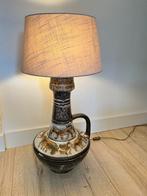 Grande lampe vintage en céramique de l'Allemagne de l'Ouest, 75 cm ou plus, Vintage, Enlèvement, Utilisé