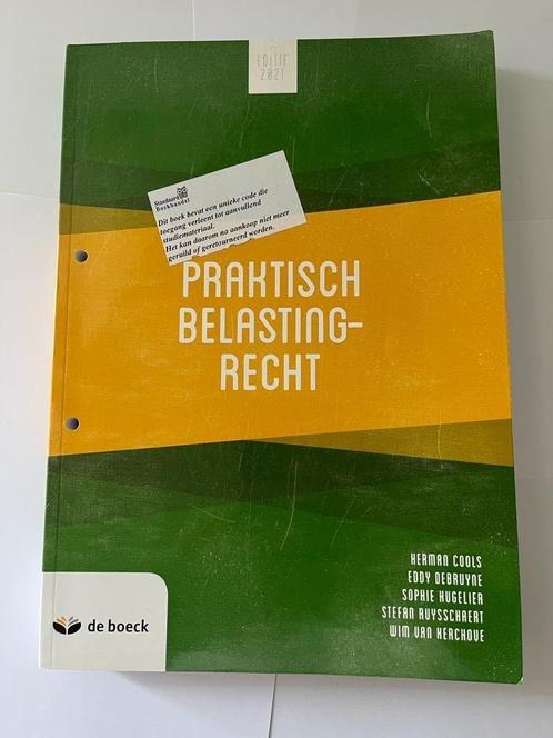 Praktisch Belastingsrecht, Boeken, Studieboeken en Cursussen, Zo goed als nieuw, Hogeschool, Alpha, Ophalen