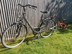 Norta damesfiets met follow me en kleuterfiets, Fietsen en Brommers, Ophalen, Gebruikt, Versnellingen