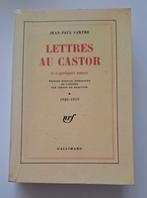 Lettres au castor , jean-paul sartre, Ophalen of Verzenden, Gelezen