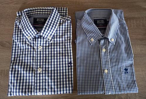 River Woods -2 Herenhemden - Maat Medium - Nieuw - Zie Tekst, Kleding | Heren, Overhemden, Zo goed als nieuw, Halswijdte 39/40 (M)