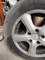 4 jantes alu avec pneus pour golf 6  195/65 R15, Auto-onderdelen, Ophalen, Gebruikt, Band(en)