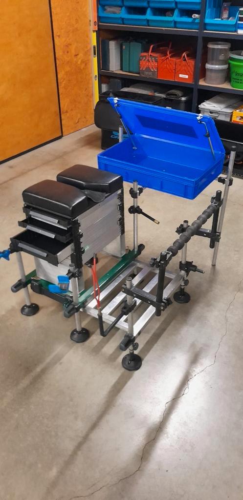 Station rive + fourreau Colmic NEUF, Watersport en Boten, Hengelsport | Witvissen, Ophalen of Verzenden