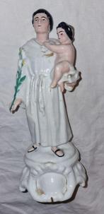 Saint Antoine de Padoue en porcelaine Andenne h23cm, Ophalen of Verzenden, Nieuw, Beeld(je), Christendom | Katholiek