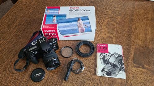 Canon EOS 5OO - ANALOOG fototoestel., Audio, Tv en Foto, Fotocamera's Analoog, Zo goed als nieuw, Spiegelreflex, Canon, Ophalen
