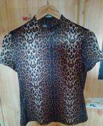 Blusa animal print leopardo, Shein, Ophalen of Verzenden, Zo goed als nieuw, Maat 42/44 (L)