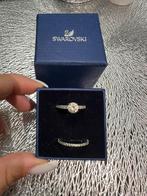 Swarovski duo ring, Handtassen en Accessoires, Ringen, Ophalen, Zo goed als nieuw