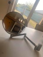 Vintage wand en scheer spiegel, Ophalen, Nieuw, Rond