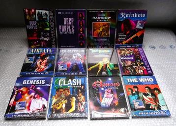 13x (Hard) Rock Dvd's winkelnieuw geseald  beschikbaar voor biedingen