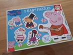 Peppa Pig Babypuzzels 5-in-1, Puzzelen, Zo goed als nieuw, Ophalen