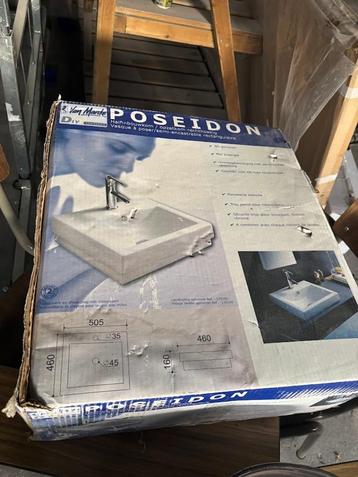 Rechthoekige wastafel Van Marcke Poseidon beschikbaar voor biedingen