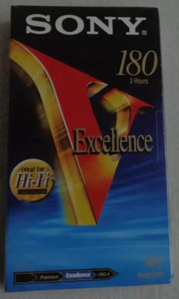 Cassette vidéo VHS Sony E-180 VHFG 180 min PAL SE, CD & DVD, Envoi, Comme neuf