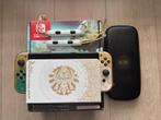 Nintendo Switch OLED Zelda + Housse + Jeu, Ophalen, Zo goed als nieuw, Switch OLED