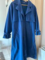 Vintage Blauwe Trenchcoat – Geschat maat L (Oversized), Ophalen of Verzenden, Zo goed als nieuw, Maat 42/44 (L), Blauw