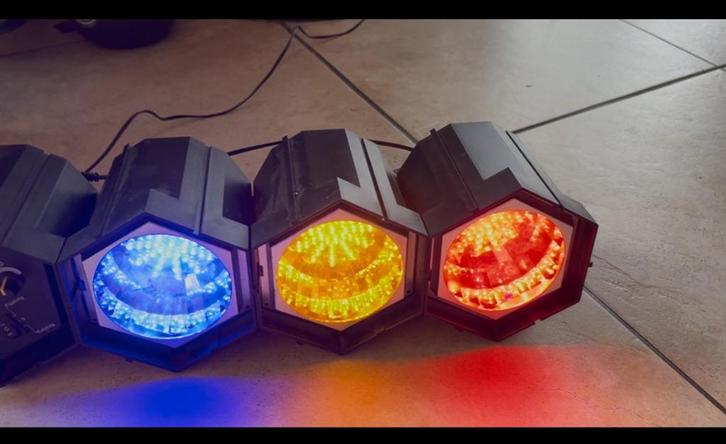 lichtorgel, Muziek en Instrumenten, Licht en Laser, Zo goed als nieuw, Licht, Geluidgestuurd, Ophalen