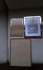 Fotokaders.3stuks.omlijsting koperkleurig., Enlèvement, Comme neuf