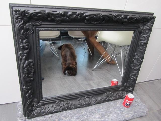 Barok spiegel - mooi, groot en imposant !, Maison & Meubles, Accessoires pour la Maison | Miroirs, Utilisé, Enlèvement
