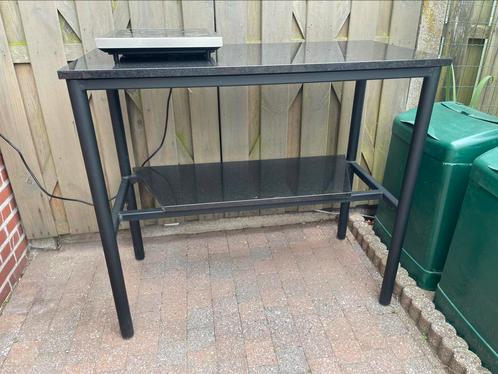 Tafel granieten werkblad (buitenkeuken), Tuin en Terras, Buitenkeukens, Zo goed als nieuw, Elektrisch, Vrijstaand, Ophalen