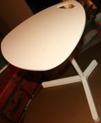 woning bijzet tafeltje verstelbaar schuift over bed of zetel, 55 tot 75 cm, 45 tot 60 cm, Zo goed als nieuw, Hout