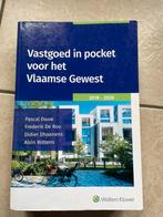 Vastgoed in pocket voor het Vlaamse Gewest, Ophalen of Verzenden, Zo goed als nieuw