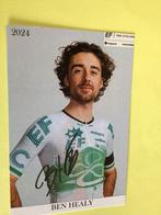wielerkaart 2024 team ef ben healy signe, Verzenden, Zo goed als nieuw